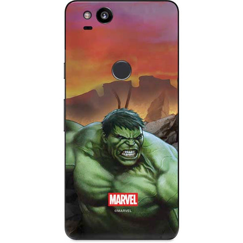 Marvel Enraged Hulk Google Pixel 2 Skin